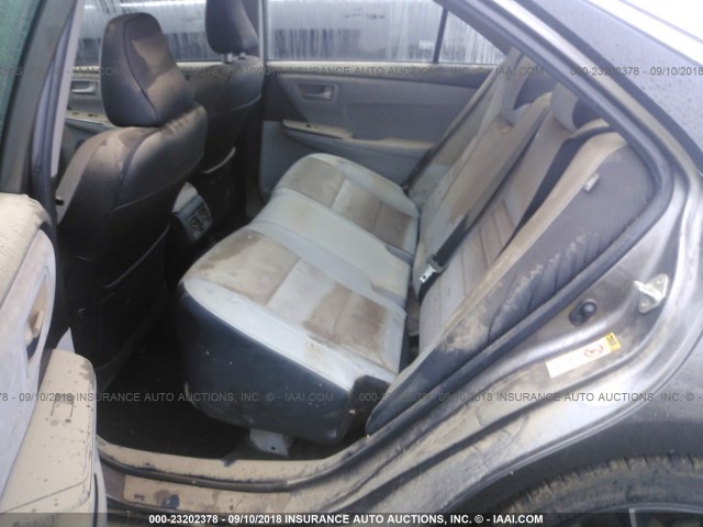 4T1BF1FK9FU062385 - 2015 TOYOTA CAMRY LE/XLE/SE/XSE TAN photo 8