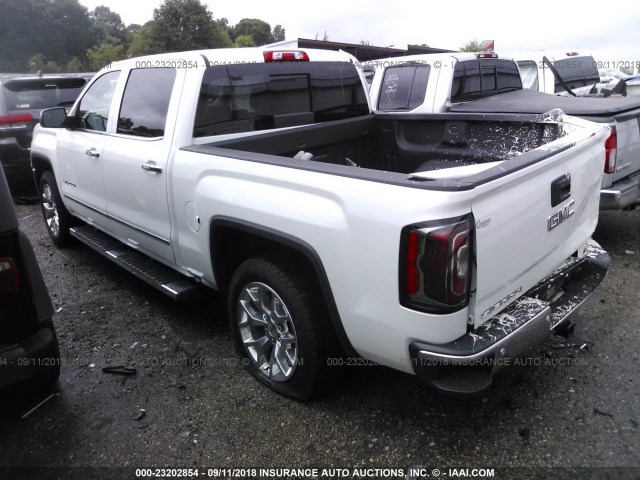 3GTU2NEC5JG162408 - 2018 GMC SIERRA K1500 SLT WHITE photo 3