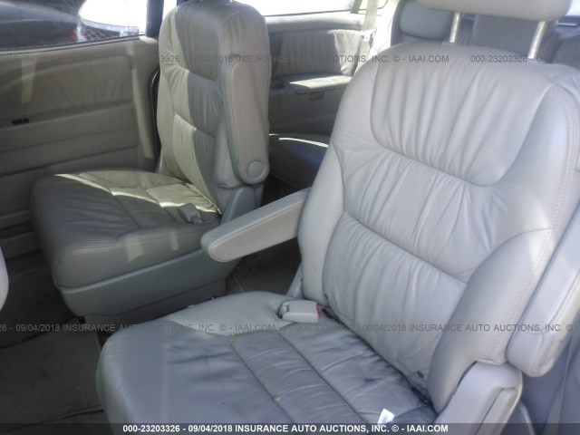 5FNRL38729B045084 - 2009 HONDA ODYSSEY EXL SILVER photo 8