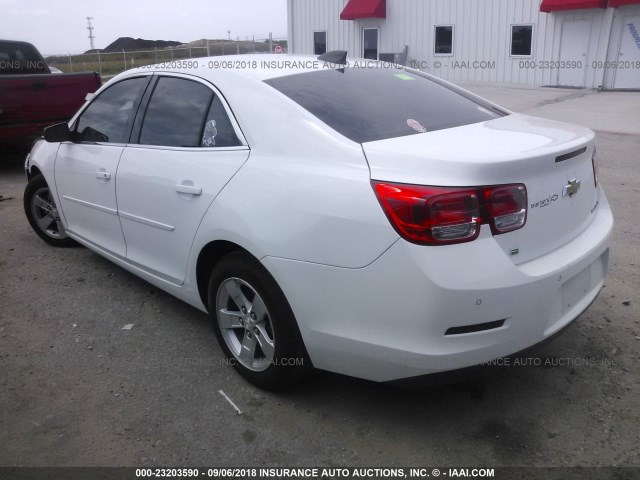 1G11B5SL2FF282465 - 2015 CHEVROLET MALIBU LS 白色 照片 3