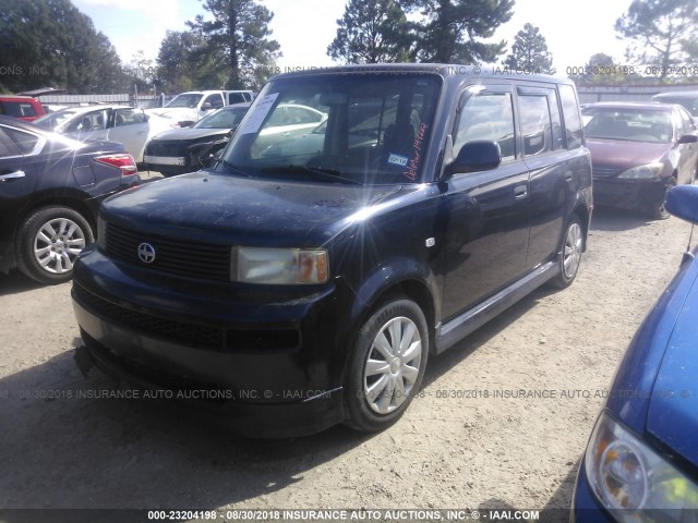 JTLKT324040148662 - 2004 TOYOTA SCION XB ლურჯი ფოტო 2