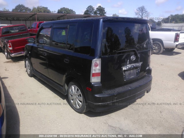 JTLKT324040148662 - 2004 TOYOTA SCION XB ლურჯი ფოტო 3