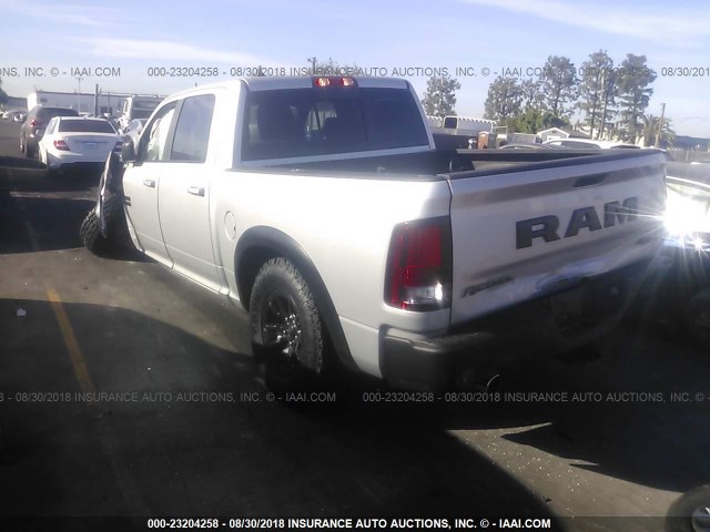 1C6RR7YTXJS235992 - 2018 RAM 1500 REBEL ვერცხლისფერი ფოტო 3
