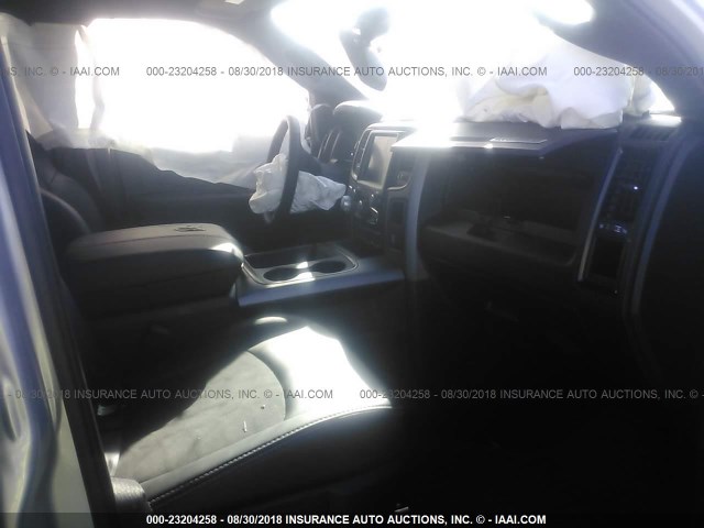 1C6RR7YTXJS235992 - 2018 RAM 1500 REBEL ვერცხლისფერი ფოტო 5