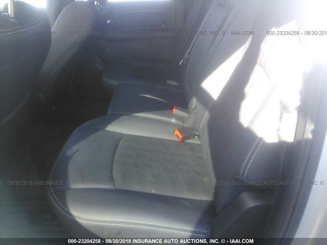 1C6RR7YTXJS235992 - 2018 RAM 1500 REBEL ვერცხლისფერი ფოტო 8