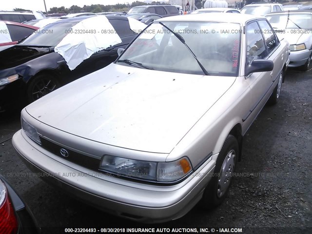 JT2SV21E0M3457355 - 1991 TOYOTA CAMRY DLX TAN photo 2