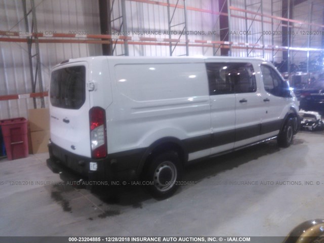 1FTSW2ZM8FKA51882 - 2015 FORD TRANSIT T-350 WHITE photo 4