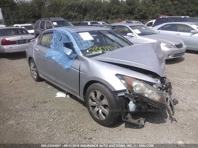 1HGCP26898A035838 - 2008 HONDA ACCORD EXL SILVER photo 1