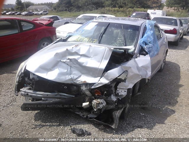 1HGCP26898A035838 - 2008 HONDA ACCORD EXL SILVER photo 6