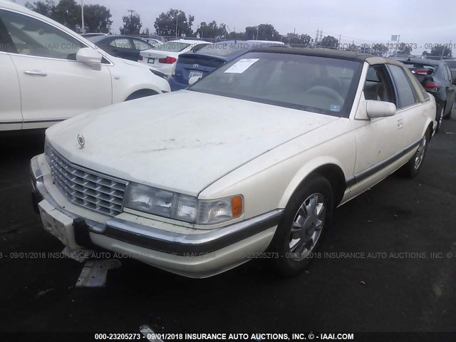 1G6KS52Y9VU838548 - 1997 CADILLAC SEVILLE SLS WHITE photo 2