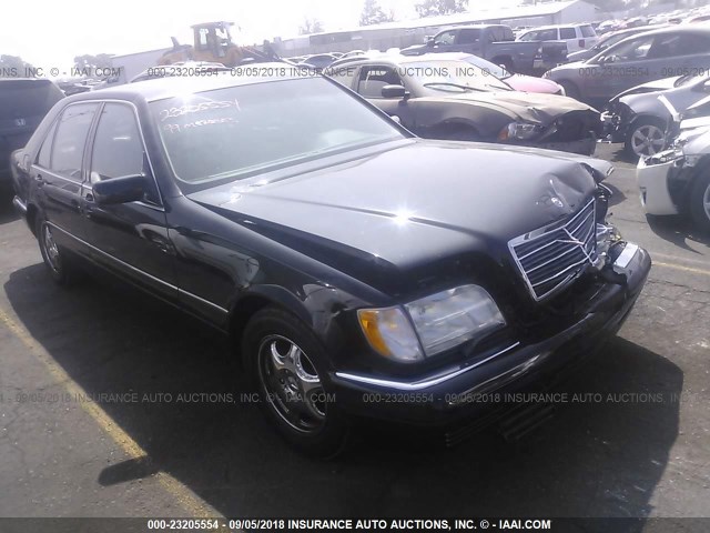 WDBGA33G9VA339622 - 1997 MERCEDES-BENZ S 320 BLACK photo 1