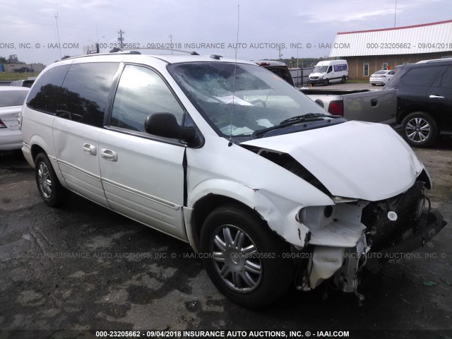 2C8GP64L15R301535 - 2005 CHRYSLER TOWN & COUNTRY LIMITED WHITE photo 1