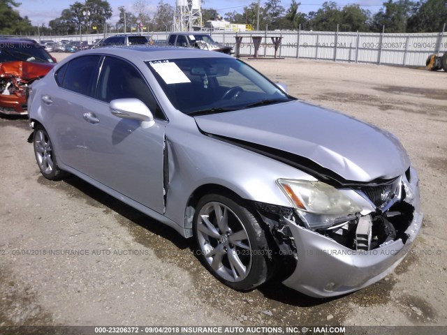 JTHBK262092090094 - 2009 LEXUS IS 250 SILVER photo 1