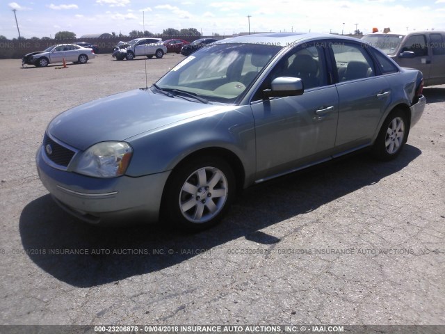 1FAFP24156G158036 - 2006 FORD FIVE HUNDRED SEL SILVER photo 2