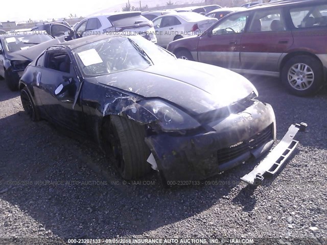 JN1AZ34D55M607054 - 2005 NISSAN 350Z COUPE BLACK photo 1