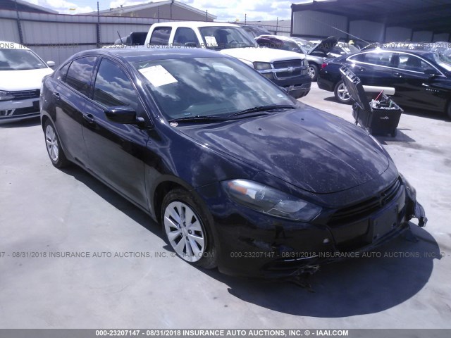 1C3CDFBB2ED697307 - 2014 DODGE DART SXT BLACK photo 1