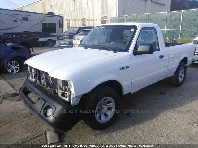 1FTKR1AD8BPA97383 - 2011 FORD RANGER WHITE photo 2