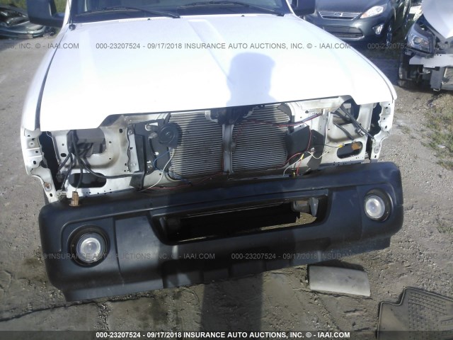 1FTKR1AD8BPA97383 - 2011 FORD RANGER WHITE photo 6