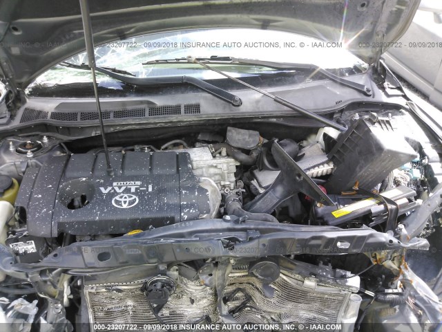 4T1BF3EK0AU059770 - 2010 TOYOTA CAMRY SE/LE/XLE 灰色 照片 10