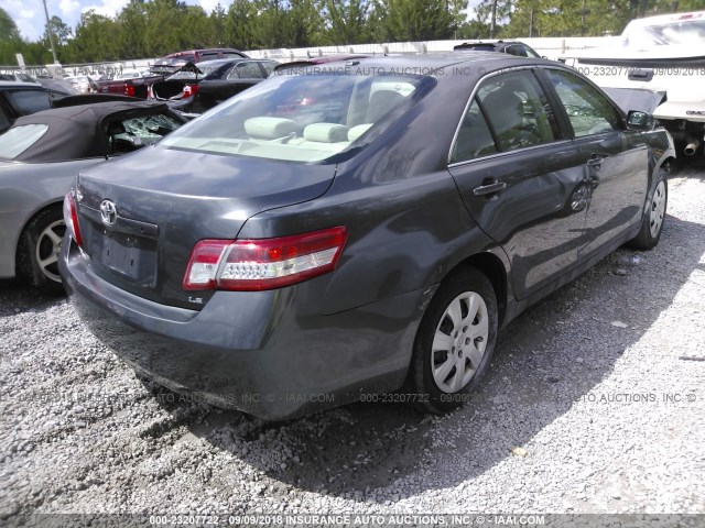 4T1BF3EK0AU059770 - 2010 TOYOTA CAMRY SE/LE/XLE 灰色 照片 4