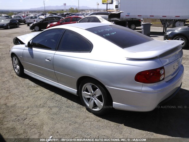 6G2VX12UX5L384650 - 2005 PONTIAC GTO SILVER photo 3