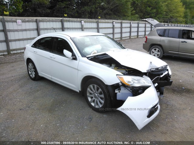 1C3CCBBB4DN600905 - 2013 CHRYSLER 200 TOURING WHITE photo 1