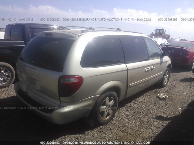 2D4GP44L76R669678 - 2006 DODGE GRAND CARAVAN SXT GOLD photo 4