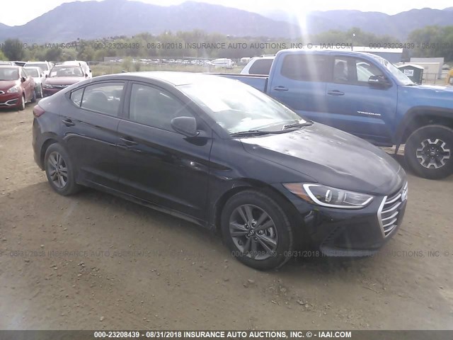 5NPD84LF8HH001557 - 2017 HYUNDAI ELANTRA SE/VALUE/LIMITED BLACK photo 1