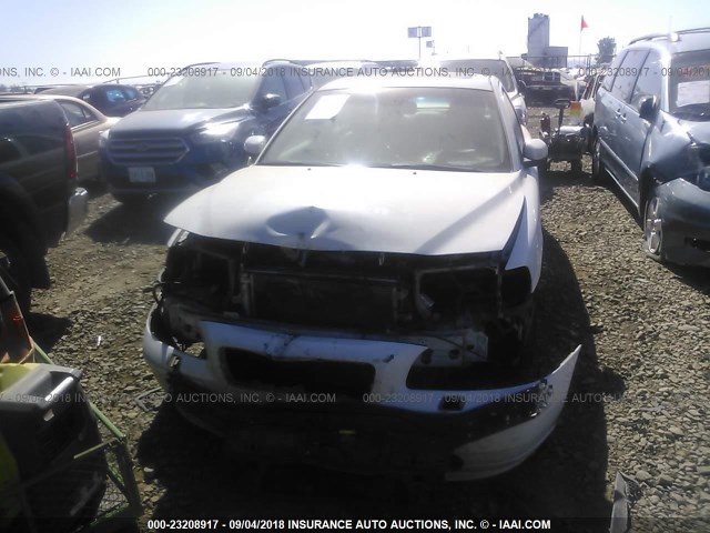 YV1RH592X72603533 - 2007 VOLVO S60 2.5T WHITE photo 6