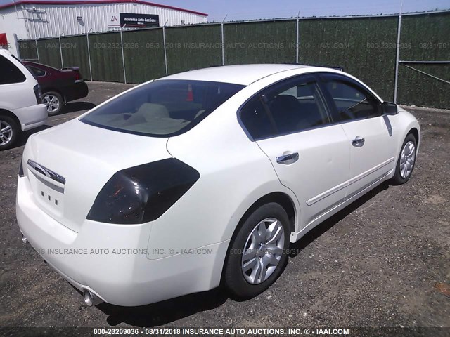 1N4AL21E89N479551 - 2009 NISSAN ALTIMA 2.5/2.5S WHITE photo 4