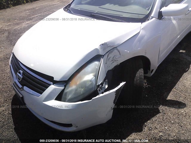 1N4AL21E89N479551 - 2009 NISSAN ALTIMA 2.5/2.5S WHITE photo 6