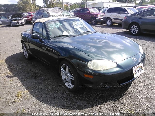 JM1NB353740403998 - 2004 MAZDA MX-5 MIATA LS GREEN photo 1