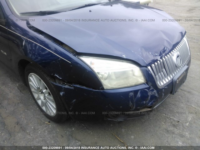 3MEHM08107R632316 - 2007 MERCURY MILAN PREMIER BLUE photo 6