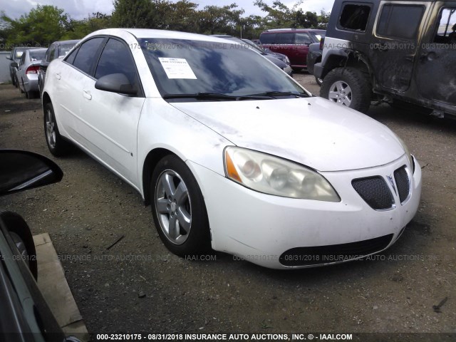 1G2ZH558164202086 - 2006 PONTIAC G6 GT WHITE photo 1