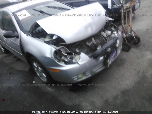 1B3ES56C34D646518 - 2004 DODGE NEON SXT GRAY photo 1