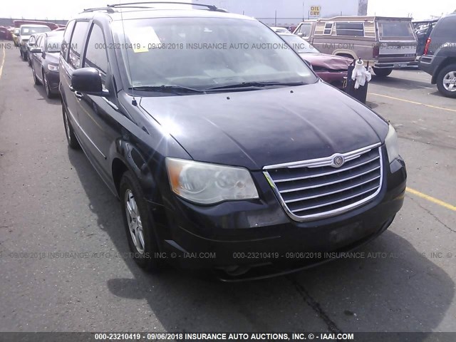 2A8HR54P48R142665 - 2008 CHRYSLER TOWN & COUNTRY TOURING BLACK photo 6