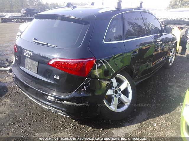 WA1WKAFP0CA088393 - 2012 AUDI Q5 PRESTIGE BLACK photo 4