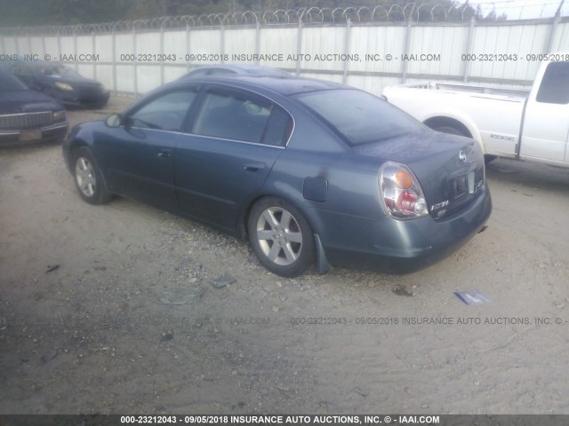 1N4AL11D62C700034 - 2002 NISSAN ALTIMA S/SL GREEN photo 3