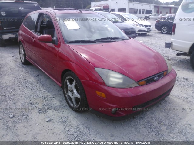 3FAHP39582R199791 - 2002 FORD FOCUS SVT RED photo 1