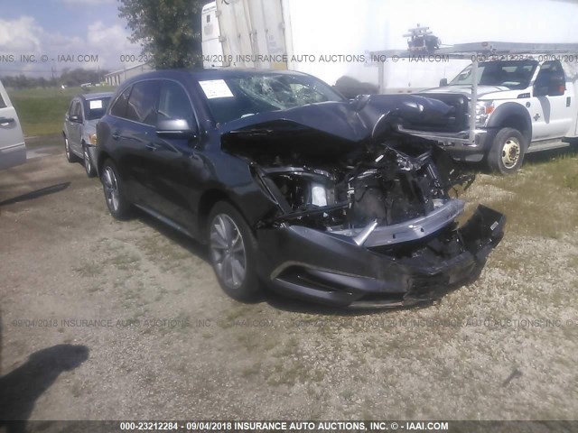 5J8YD4H53HL006997 - 2017 ACURA MDX TECHNOLOGY GRAY photo 1