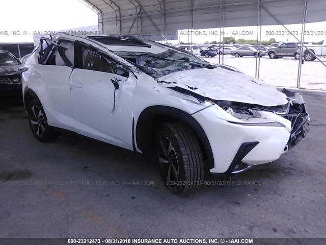 JTJYARBZ1J2101325 - 2018 LEXUS NX 300/BASE/F SPORT WHITE photo 1