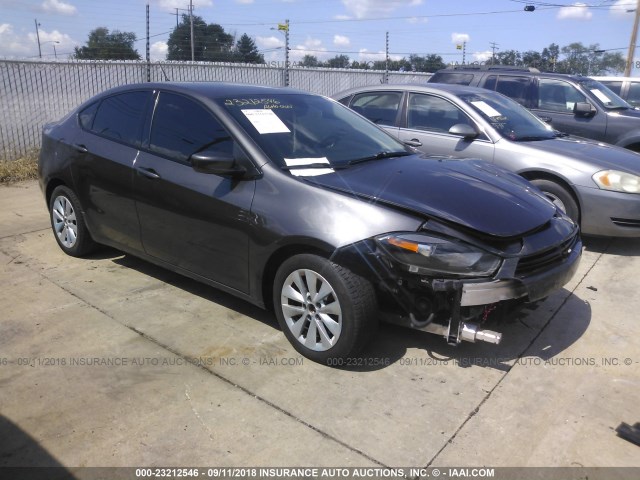 1C3CDFBB4FD128900 - 2015 DODGE DART SXT GRAY photo 1