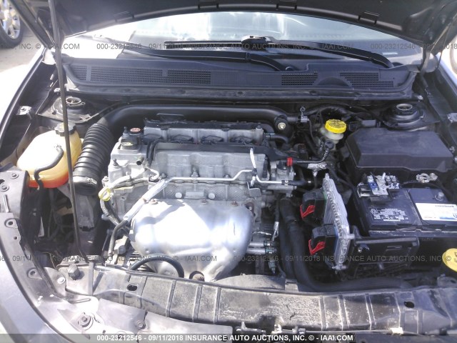 1C3CDFBB4FD128900 - 2015 DODGE DART SXT GRAY photo 10