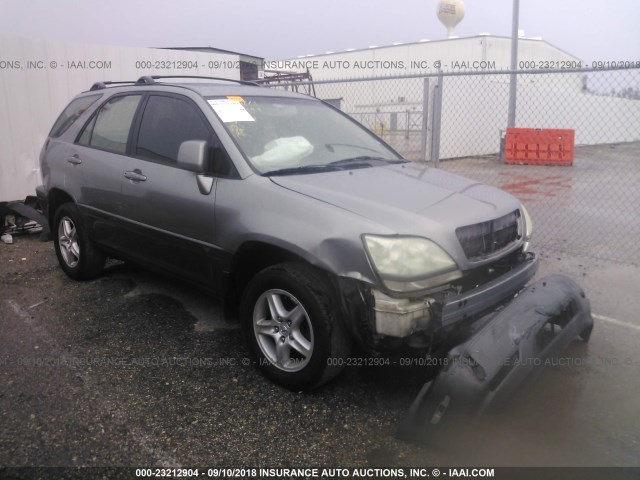 JTJHF10U430308980 - 2003 LEXUS RX 300 GRAY photo 1