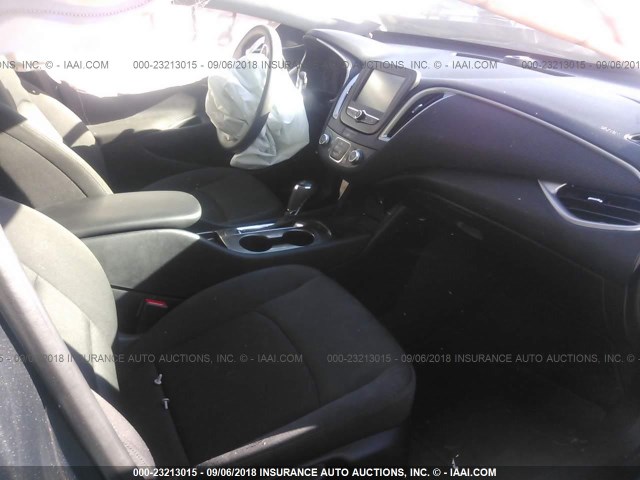 1G1ZB5STXHF253771 - 2017 CHEVROLET MALIBU LS 灰色 照片 5