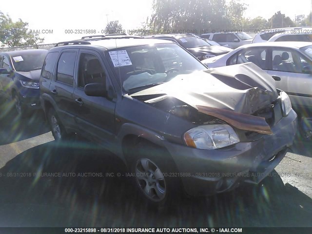 4F2CU081X2KM60210 - 2002 MAZDA TRIBUTE LX/ES GREEN photo 1