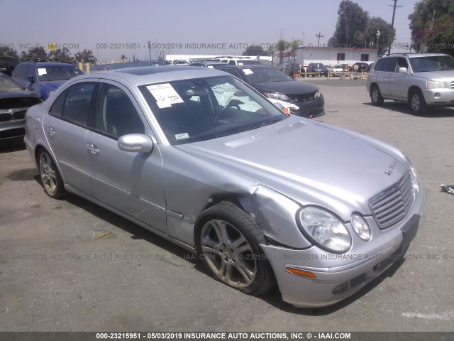 WDBUF56J56A903548 - 2006 MERCEDES-BENZ E 350 SILVER photo 1