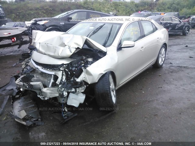 1G11E5SL4EF227103 - 2014 CHEVROLET MALIBU 2LT TAN photo 2