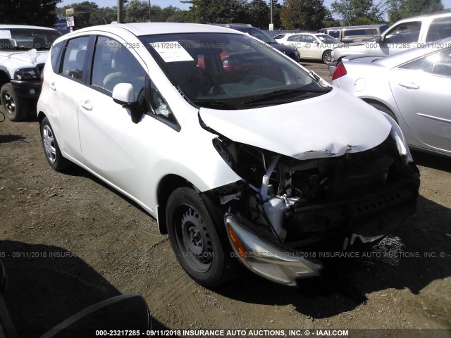 3N1CE2CP2EL424022 - 2014 NISSAN VERSA NOTE S/S PLUS/SV/SL WHITE photo 1