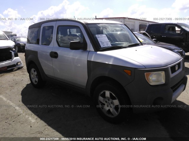 5J6YH28543L034205 - 2003 HONDA ELEMENT EX GRAY photo 1